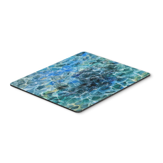 Caroline's Treasures BB5361MP Hermit Crab Under water Mouse Pad, Hot Pad or Trivet, Large, multicolor