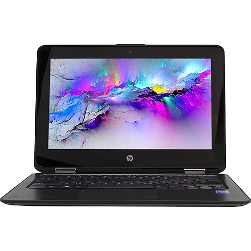HP ProBook X360 11 G1 EE 11.6" Refurbished Laptop, Intel Celeron, 4GB Memory, 128GB SSD, Windows 10 Home (RG-00611186)