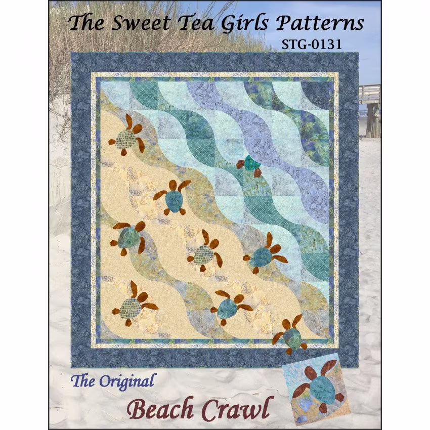 Original Beach Crawl Quilt Pattern By The Sweet Tea Girls Sgt-0131