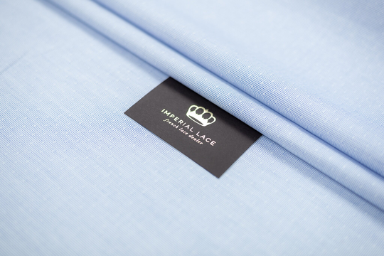 100% Cotton Fabric, Blue Cotton Premium Fabric By The Yard, Blend Solid Fabric Z00686