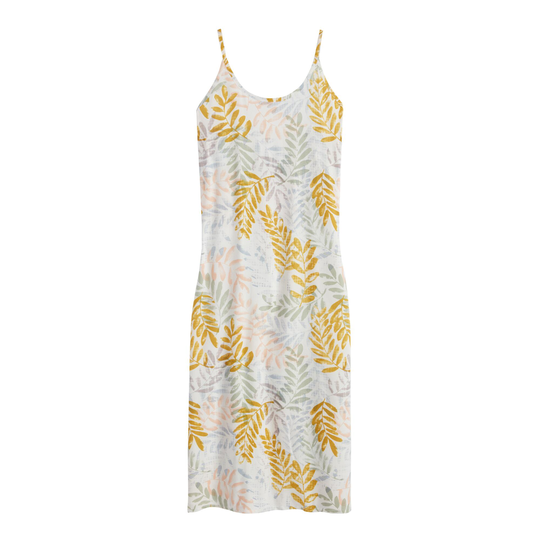 Watercolor Leaf Celeste Chemise by World Market