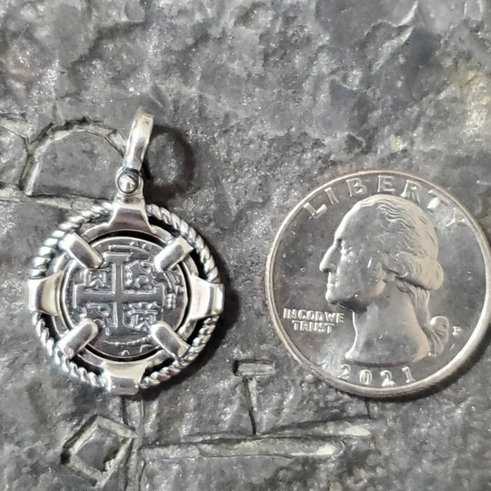 Atocha Shipwreck Treasure Coin Pendant