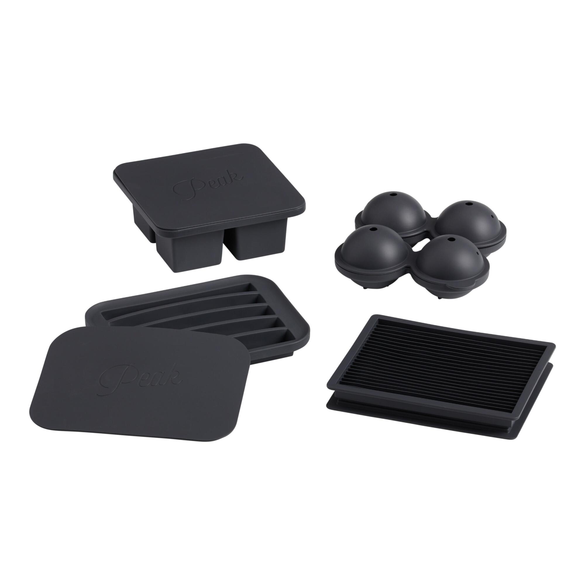 Peak Molded Ice Bar Ware Collection by World Market