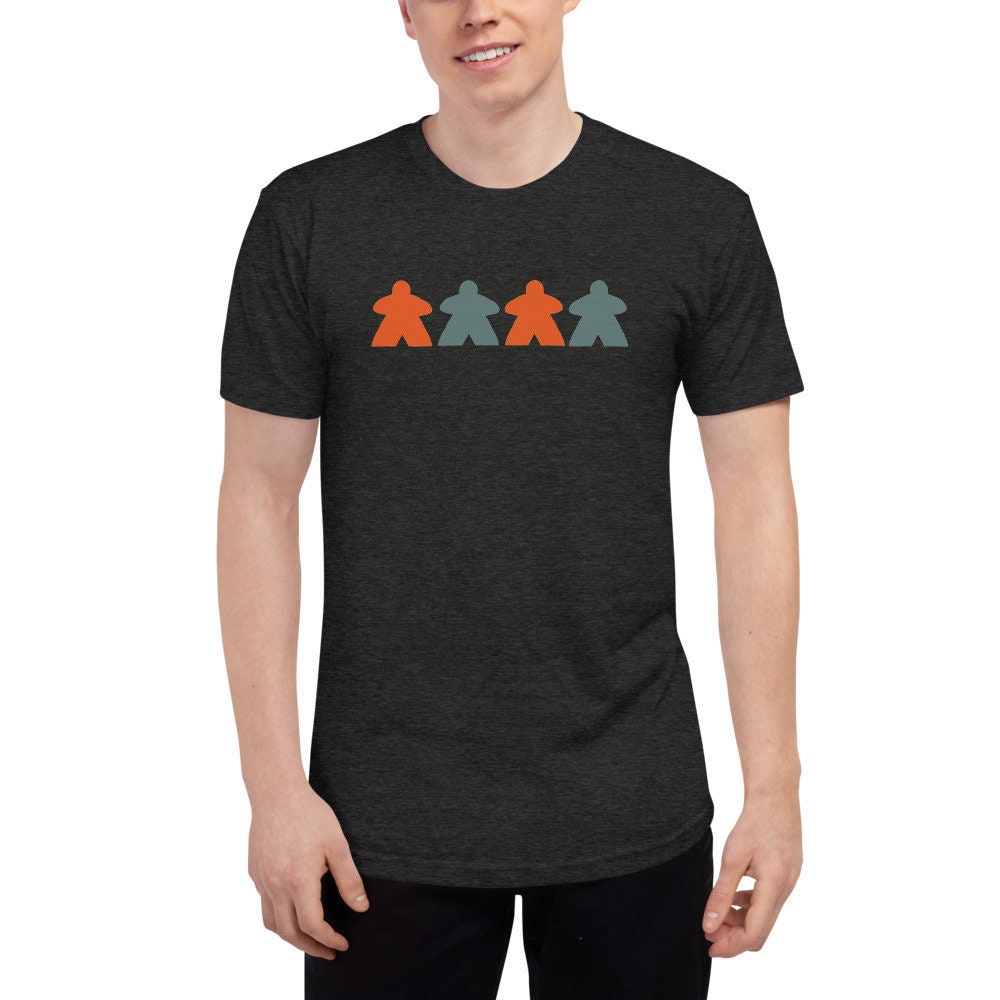 Meeple Tri-Blend Track Shirt