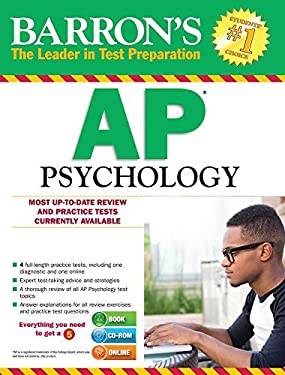 Barron's AP Psychology with CD-ROM by Allyson J., McEntarffer, Robert Weseley