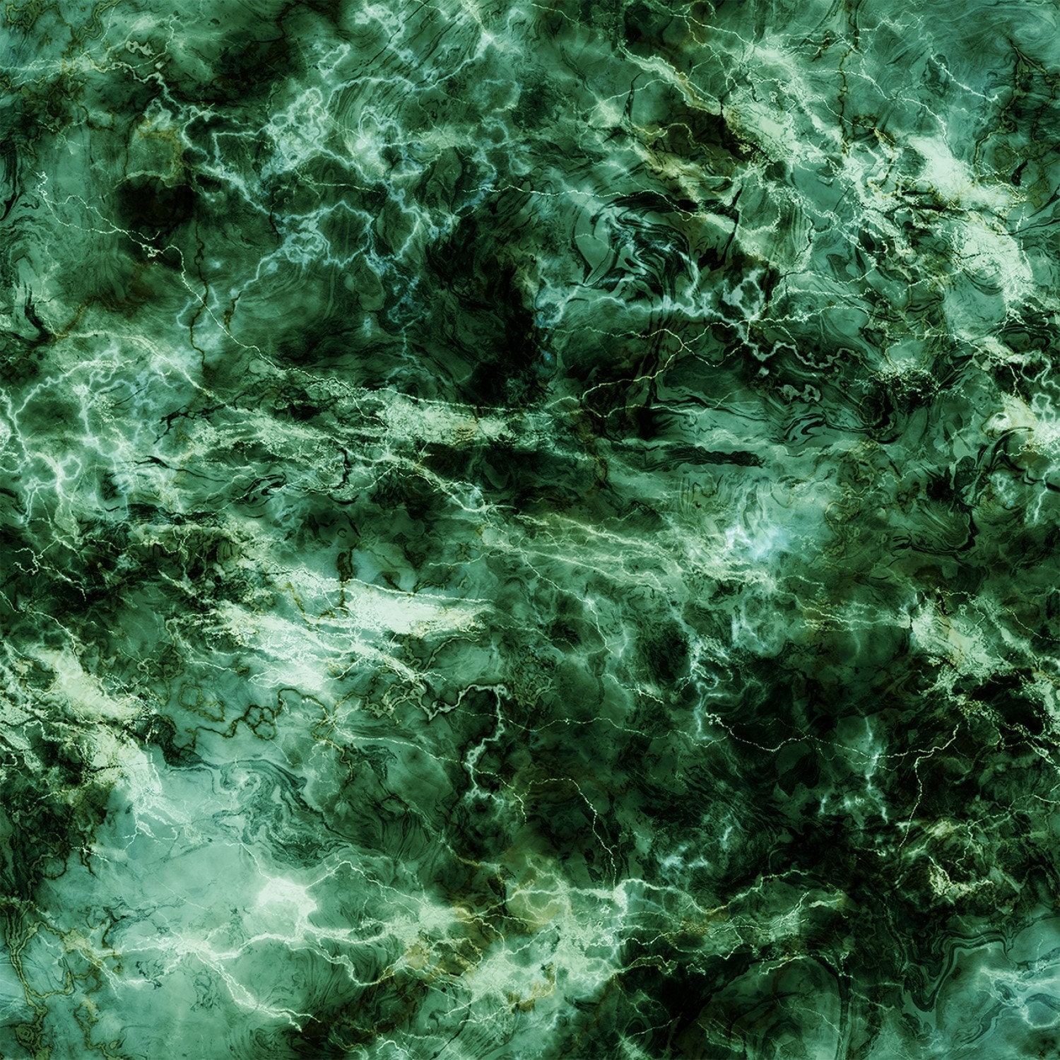 Marbled Emerald Blender Fabric By The Yard From Hoffman Fabrics Spectrum, & Fat Quarters Available