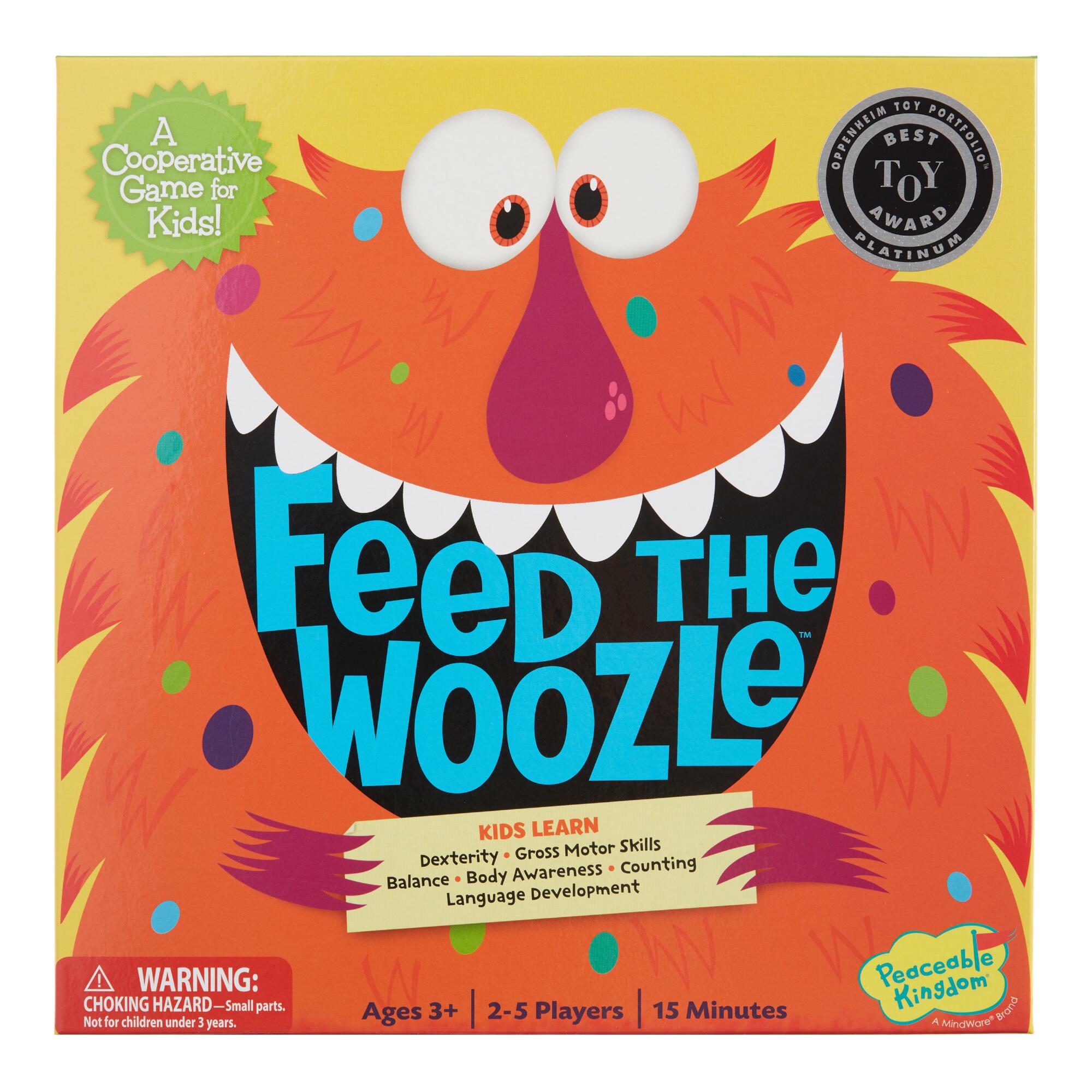 Peaceable Kingdom Feed the Woozle Game by World Market