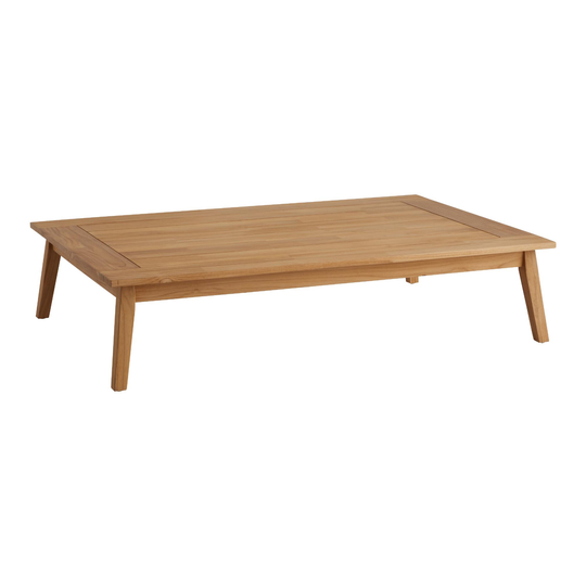 Natural Teak Somers Outdoor Patio Coffee Table - Wood by World Market