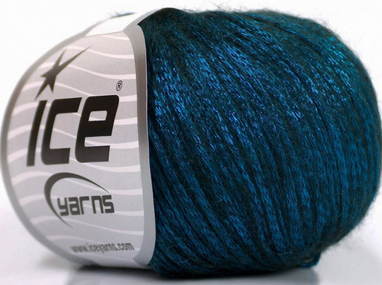 8Pk Rock Star Yarn, Merino Wool Blend 4 Medium Worsted, Blue Turquoise, Wholesale Discount Rock Star 51556