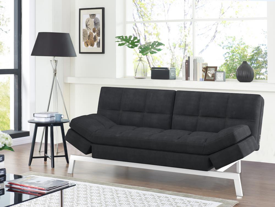 Coddle Toggle Modern Smoke Polyester/Blend Reclining Sleeper in Gray | COTO3SFSM