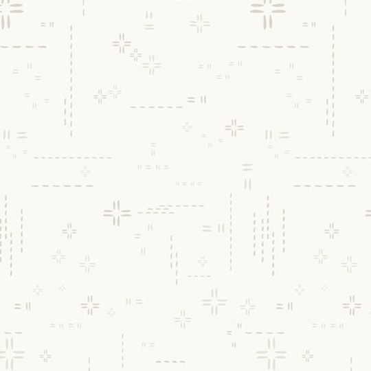 Airy White, Decostitch Elements, White Quilting Cotton Blender Fabric, Art Gallery Fabrics