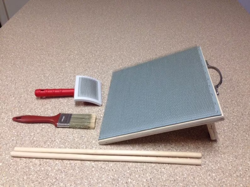 Brother Blending Board With Accessories, Mini Fiber Batts, Rolag Maker