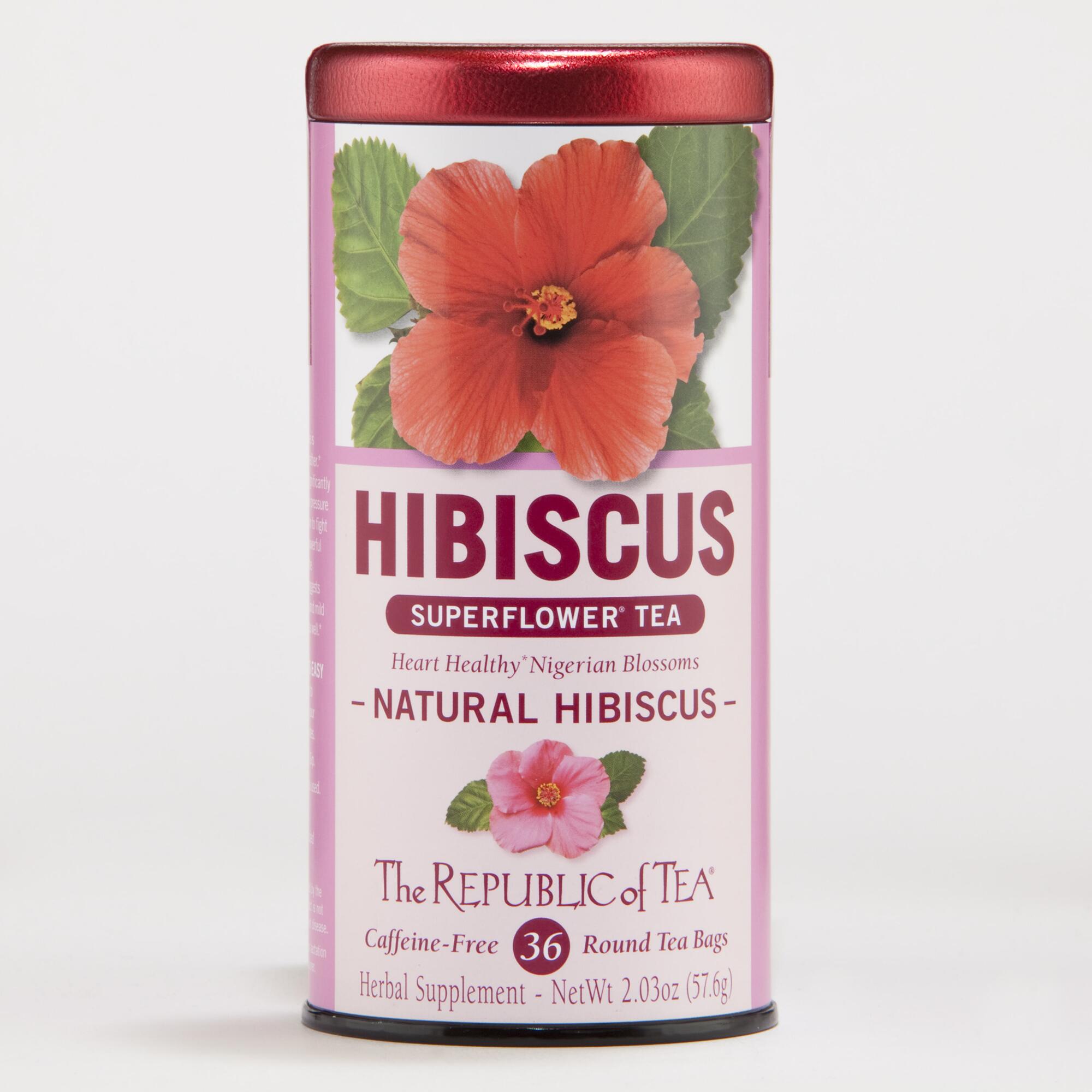 The Republic Of Tea Natural Hibiscus Tea 36 Count by World Market