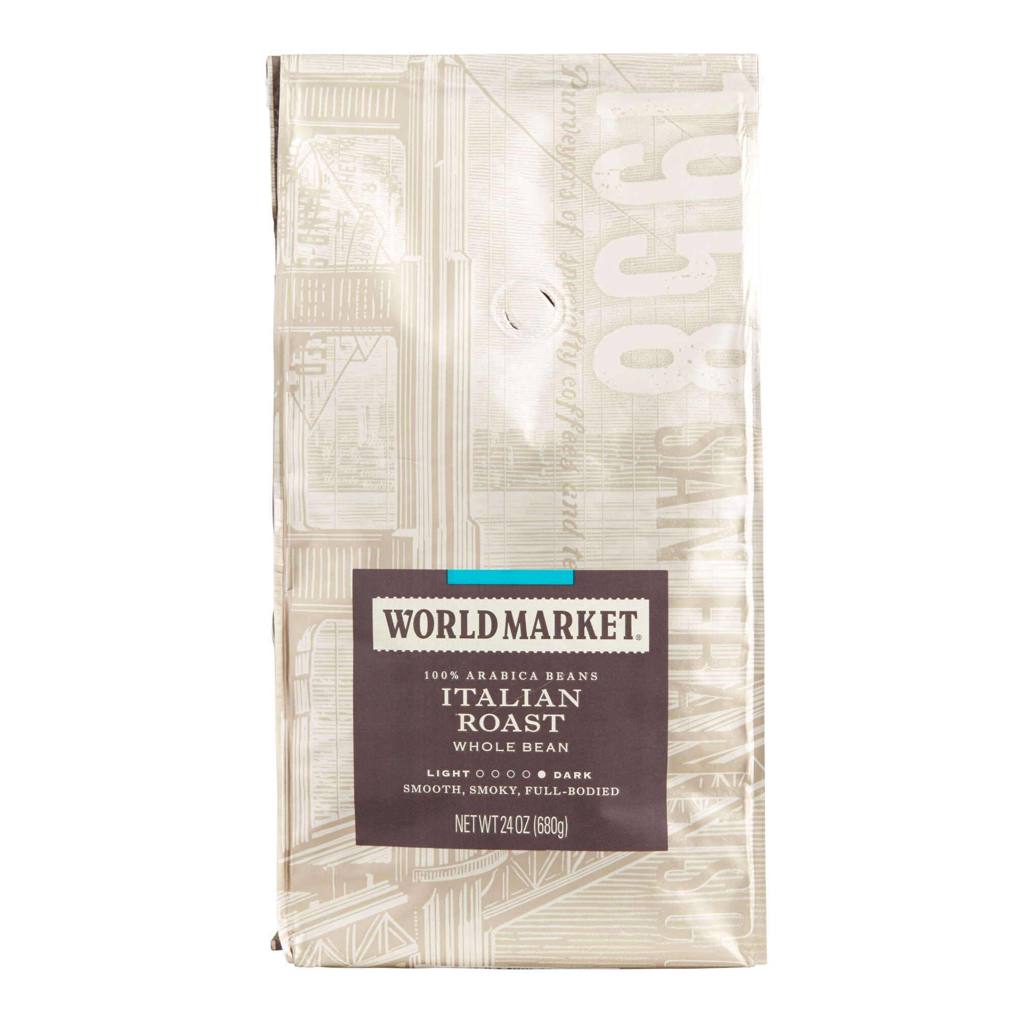 24 oz. World Market Italian Roast Coffee Set of 3 by World Market