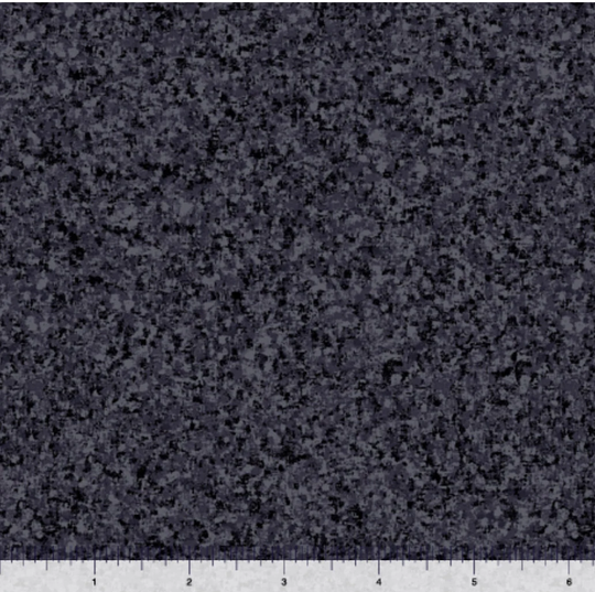 Color Blends Charcoal Gray By Qt Fabrics - Dark Textured Blender 23528-Kj 100% Cotton Cut Continuously