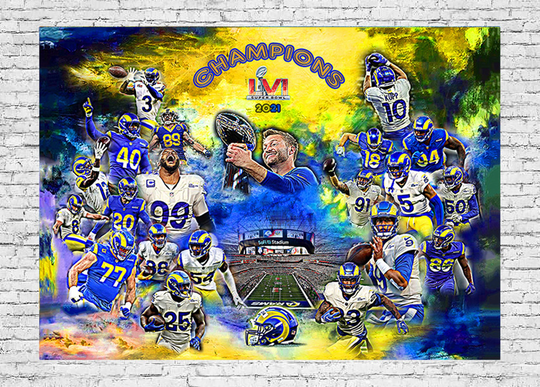 Los Angeles Rams Football, Super Bowl Champions 2021, Nfl