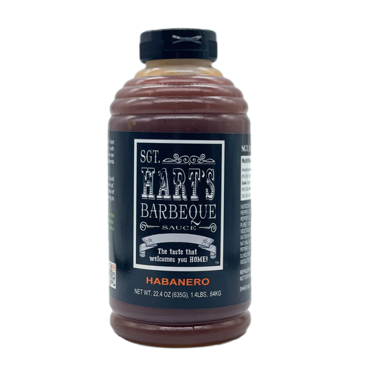 SGT. Hart's Barbeque Sauce 22.4-oz Habanero Bbq Sauce | QM-TD7T-ZDCF