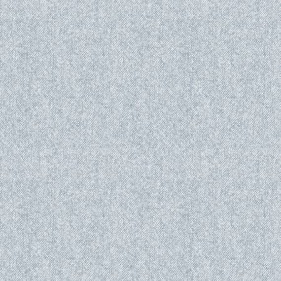 Sky Tweed Texture Tonal Cotton Blender, Winter Wool Look Basic Blender Fabric Textures Fabric/Benartex Faux