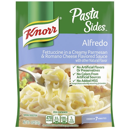 Knorr Pasta Sides Alfredo Fettuccini Side Dish - 4.4 oz