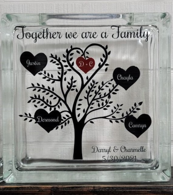 Wedding Unity Sand Ceremony Set Blended Family Together We Make A Family-Blended Family-Tree-Tpuwus271