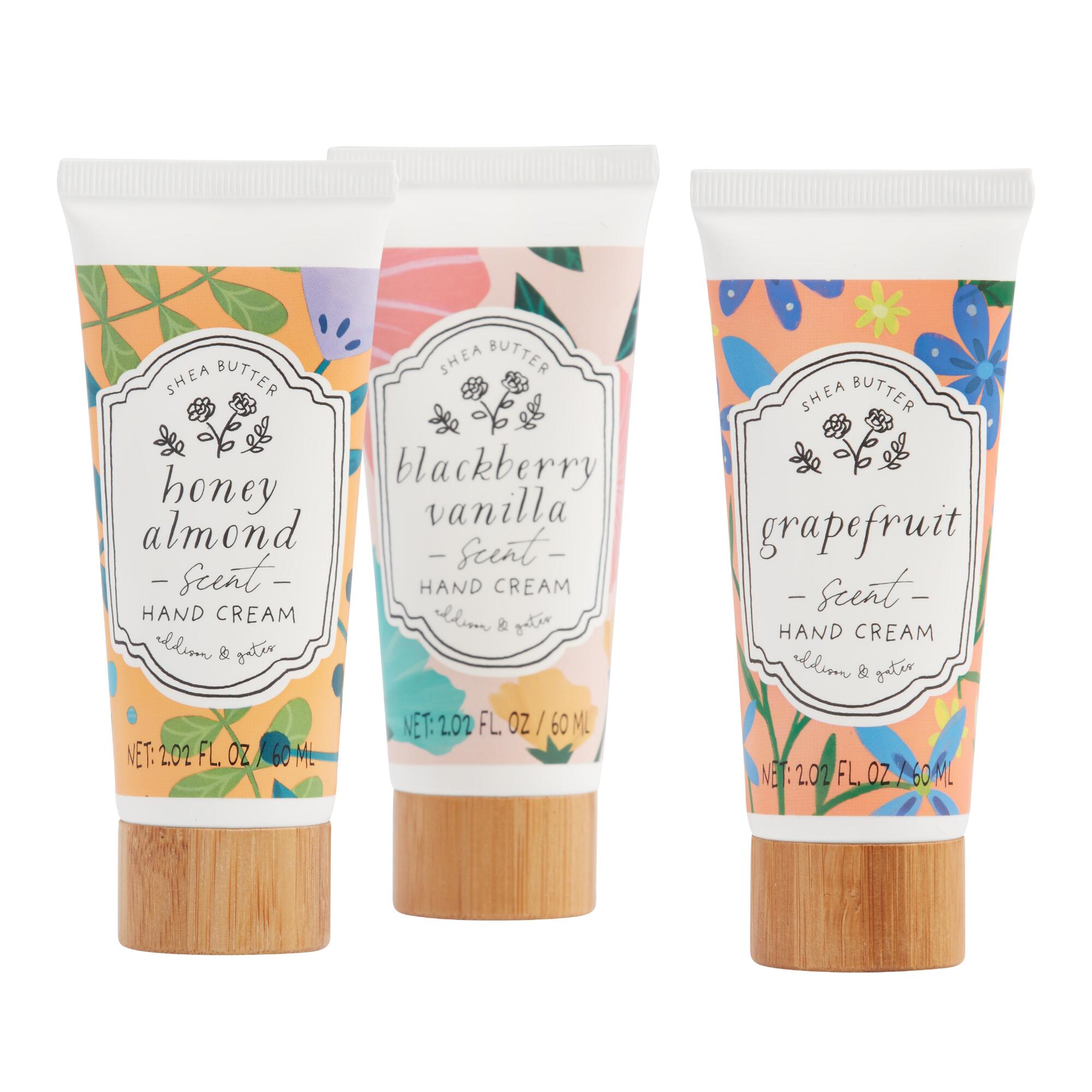 A&G Floral Whimsy Hand Cream: Multi - Plastic by World Market