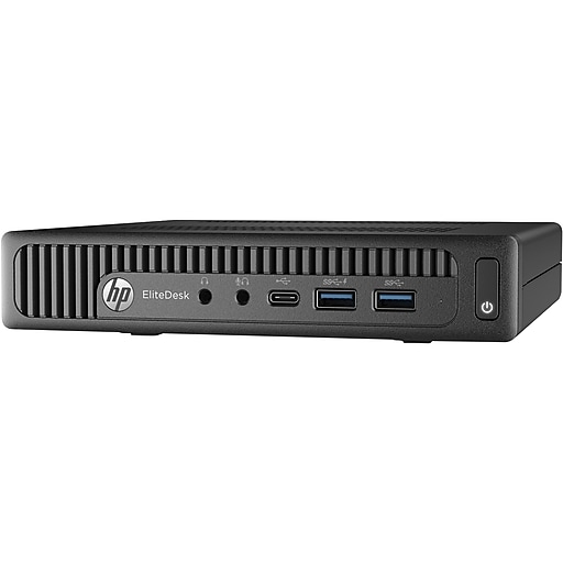 HP EliteDesk 800 G2 Mini Refurbished Desktop Computer, Intel i5, 16GB RAM, 240GB SSD