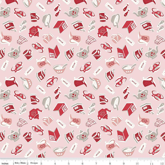 Cook Book Breakfast Frosting By Lori Holt For Riley Blake Designs