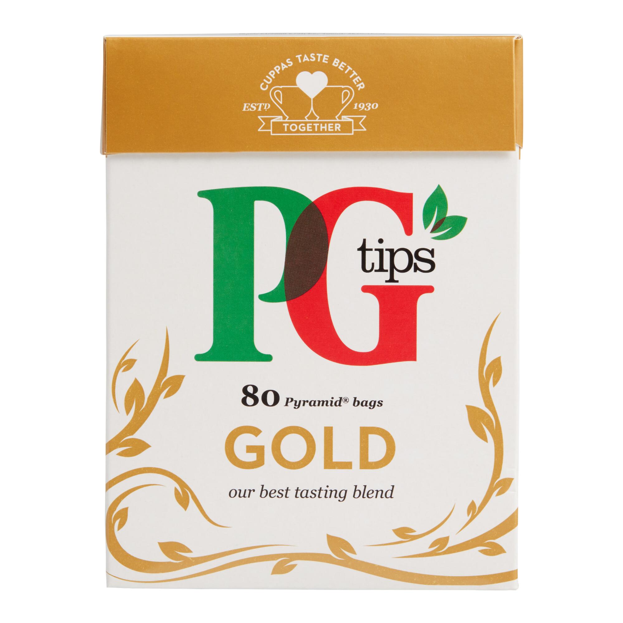 PG Tips Gold Black Tea 80 Count by World Market