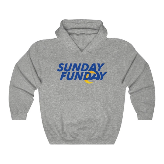 Rams Sunday Funday Los Angeles St Louis Football Hoodie For Tailgates Gameday Sporting Events & Bars