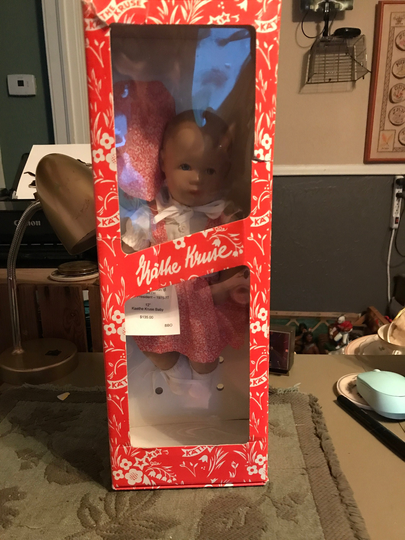 12" Original Kathe Kruse Baby Doll Modell Hanne