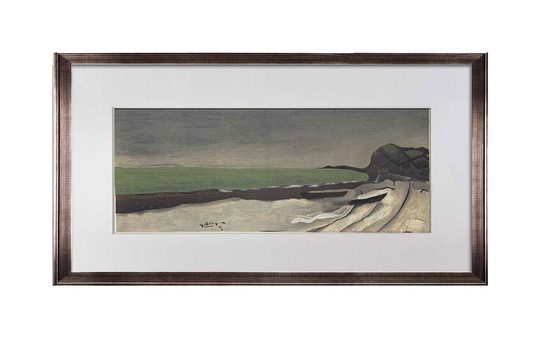 Georges Braque Limited Edition Lithograph Sign "..seaside" W/Frame