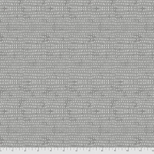 Fog Seeds Fabric, Gray Seeds, Freespirit Fabrics, Cori Dantini, Blender 100% Quilting Cotton Fabric