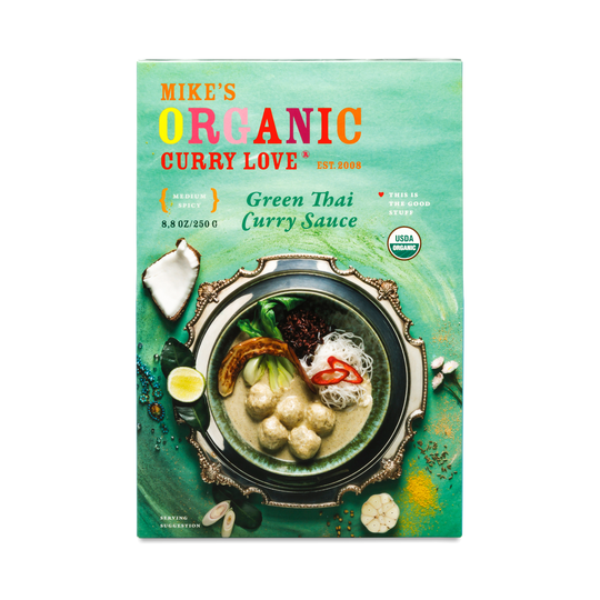 Mike's Organic Curry Love Organic Green Thai Curry Sauce 8.8 oz box