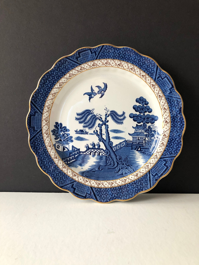 Vintage Booths Real Old Willow Blue Plate