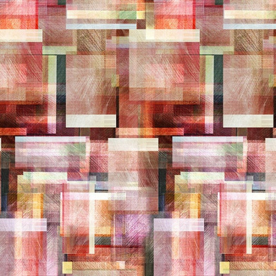 Hoffman Digital Print Bohemian Blends S4783-389 Blocks - Priced/Sold By The Half Yard
