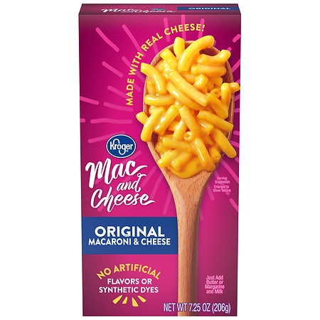 Kroger Original Macaroni & Cheese - 7.25 oz