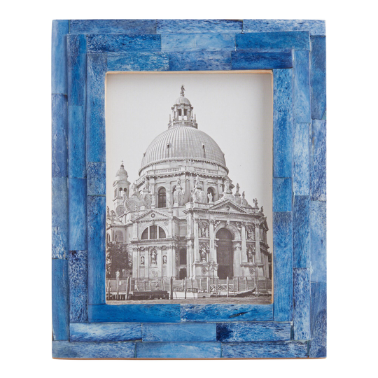 Indigo Step Bone Frame: Blue by World Market