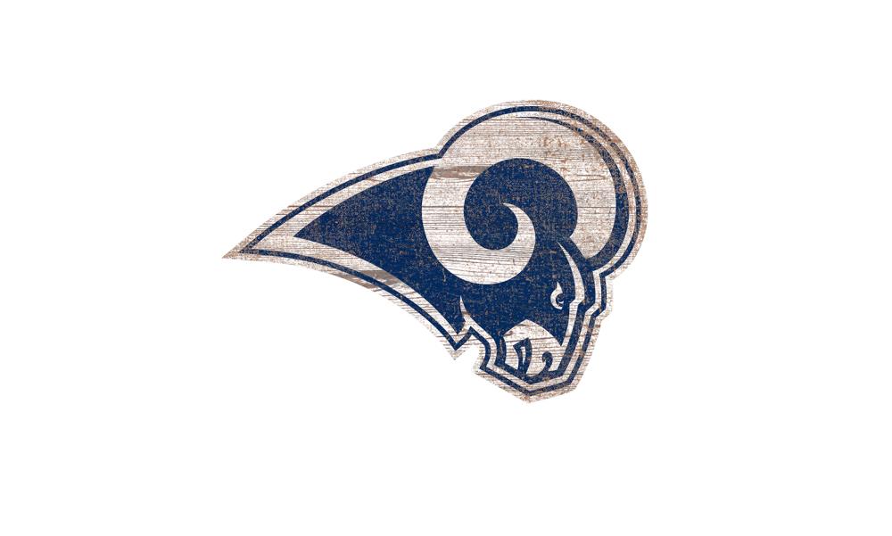 Fan Creations Los Angeles Rams 24-in H x 24-in W Sports Print | N0843-LAR