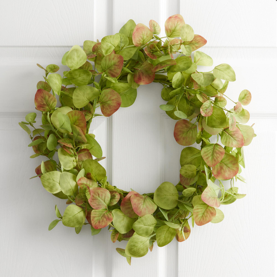 Pier Place Faux Silver Dollar Eucalyptus Wreath by World Market