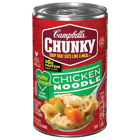 Campbell's Chunky Healthy Request Chicken Noodle Soup - 18.6 Ounces