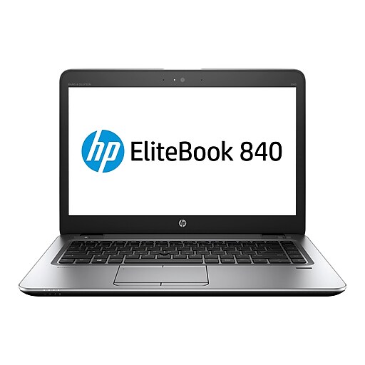 HP EliteBook 840 G3 Refurbished Notebook, Intel i7 2.6GHz Processor, 8GB Memory, 256GB SSD, Windows 10 Pro