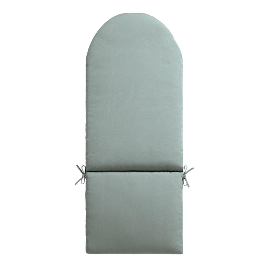 Sunbrella Spa Green Canvas Adirondack Chair Cushion: Blue/Green - Acrylic by World Market