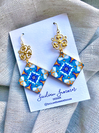 Majolica Earrings