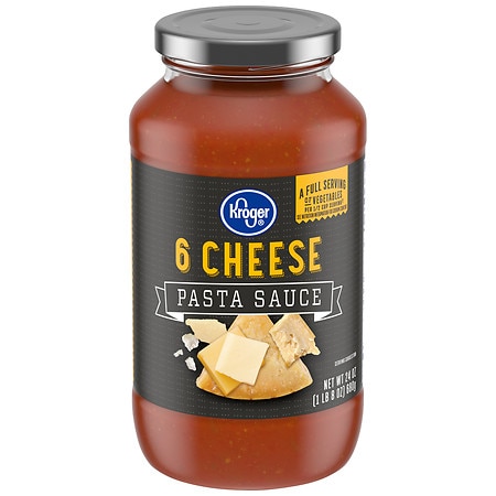 Kroger 6-Cheese Pasta Sauce - 24.0 oz