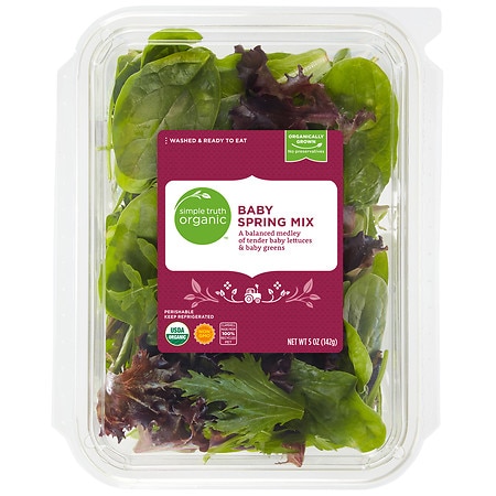 Kroger Simple Truth Organic Baby Spring Mix - 5.0 oz