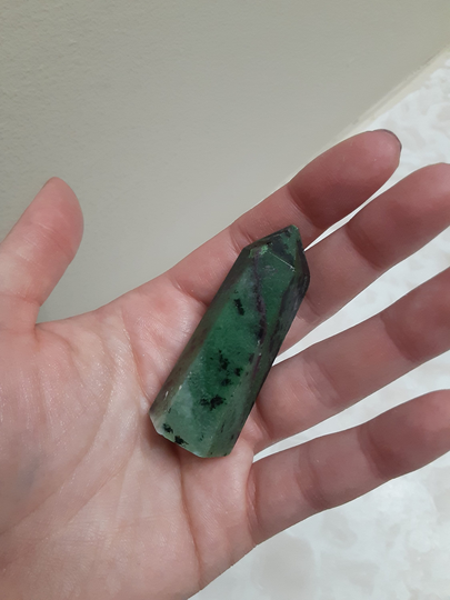 Ruby Zoisite Small Point