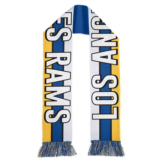 WEAR by Erin Andrews Los Angeles Rams Stripe Scarf, Multicolor