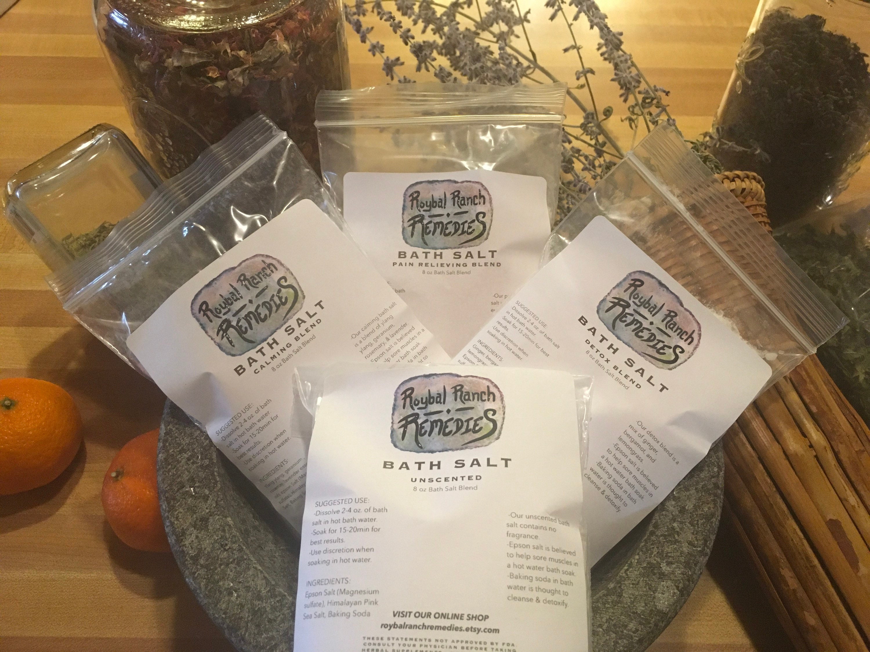 Bath Salt Blends