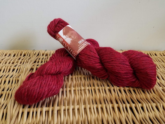 Alpaca Blend Chunky Yarn, Mirasol Sulka, Carnation 258, Merino Silk
