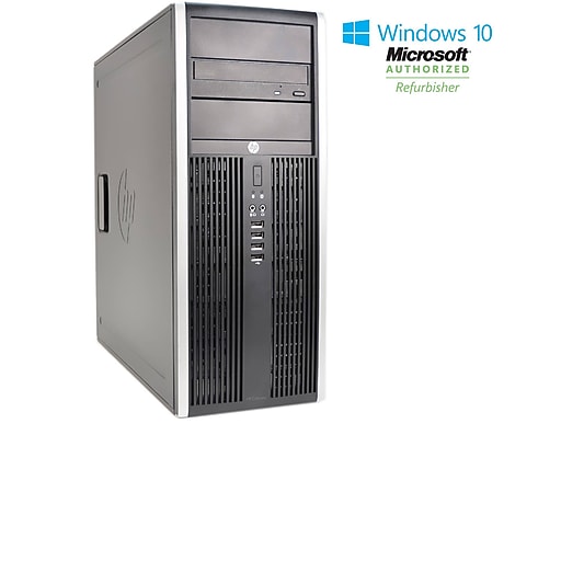 Refurbished HP 8300 Tower Core I5 3470 3.2GHz 16GB 240GB Solid State Drive DVDRW Windows 10 Pro